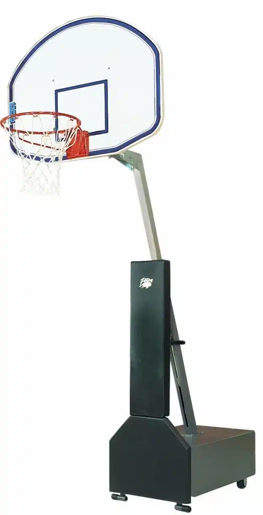 Club Court Fiberglass Adjustable Portable Basketball System, BA832