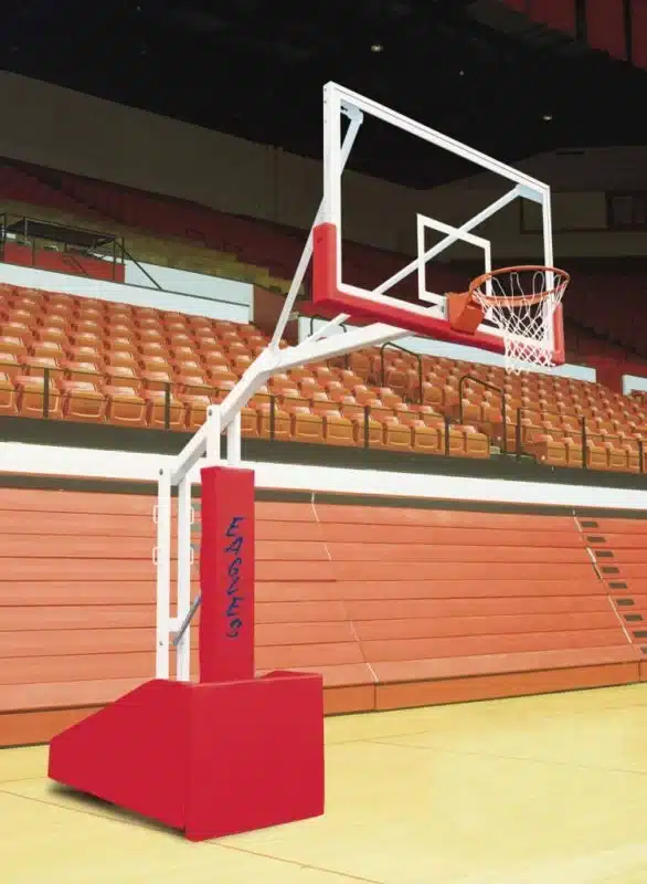 Bison T-Rex Side Court Portable Basketball System, BA895G
