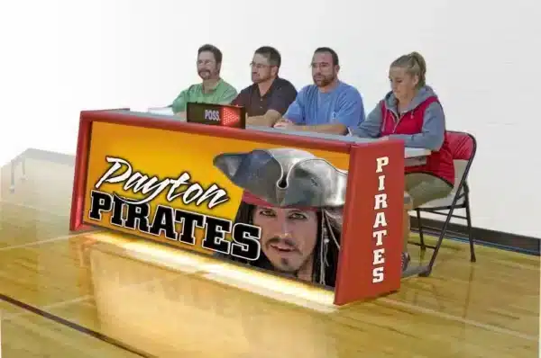 DGS Sports - Bison Sport Pride Illuminated Scorers Table