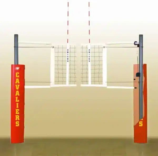 DGS Sports - Bison Match Point Aluminum Volleyball System with out Floor Sockets