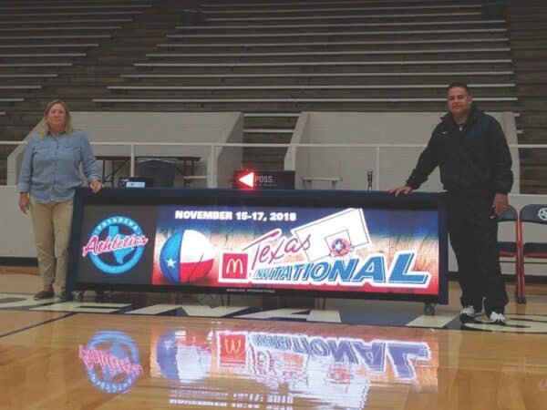 Sideline Interactive 10ft. PRO-LED Scorer’s Table - DGS Sprots