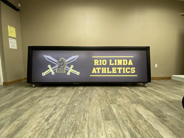 Sideline Interactive 10ft Backlit Scorer's Table