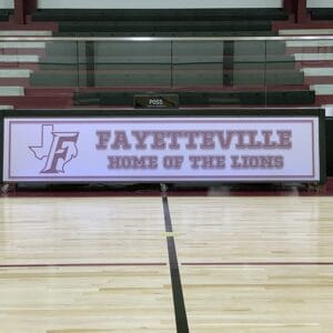 Sideline Interactive 12ft Backlit Scorer's Table
