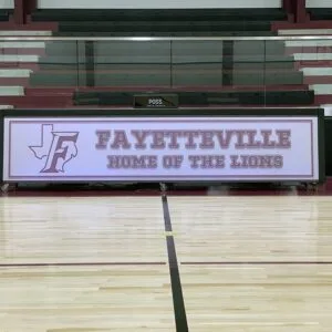 Sideline Interactive 12ft Backlit Scorer's Table