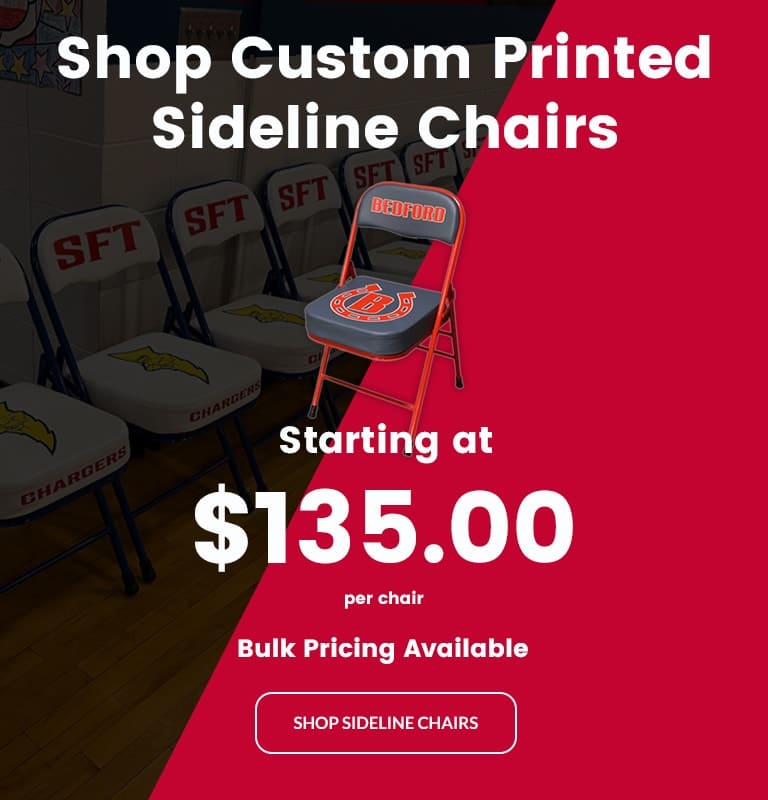Custom Sideline Chairs from DGS Sports